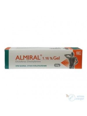 Almiral gel 100g.